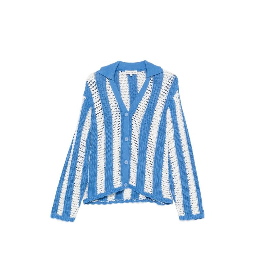 Stine Goya Blue Knitwear - Cardigans Women